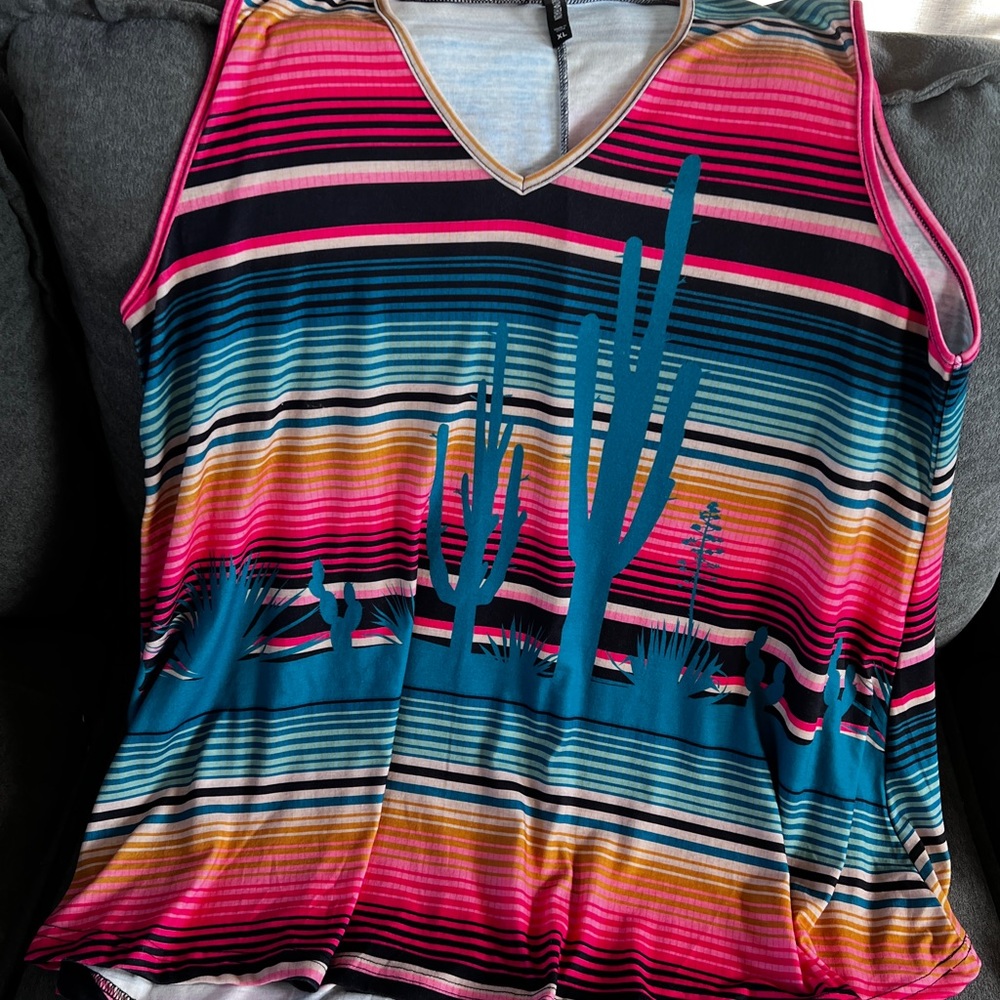 Cactus sleeve top